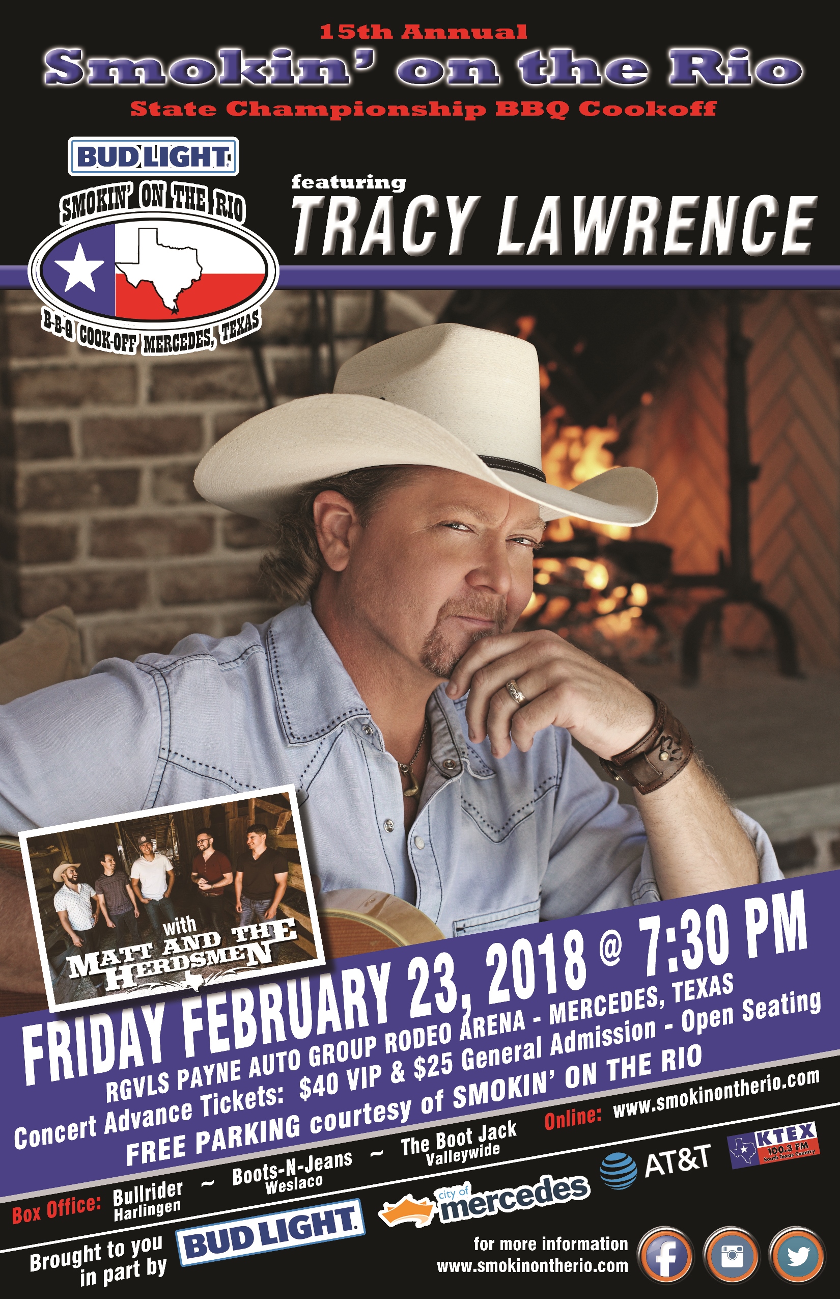 2018 Smokin' on the Rio featuring Tracy Lawrence